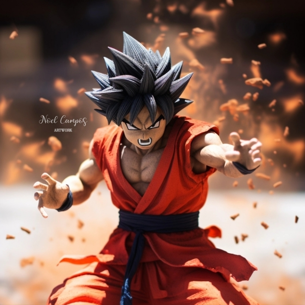 Dragon Ball Z Art by Noel Campos